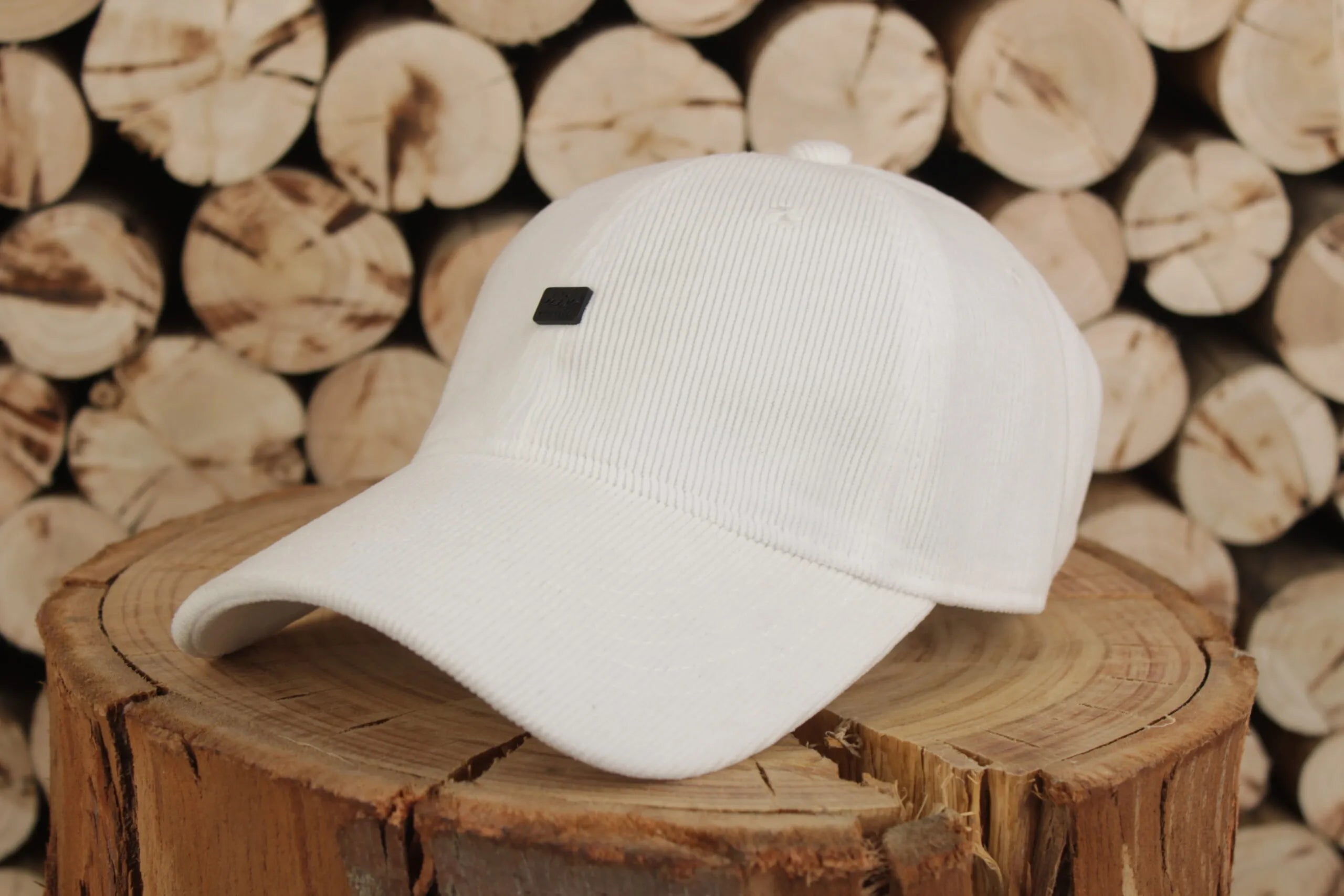 Gorra Corduroy – Blanco