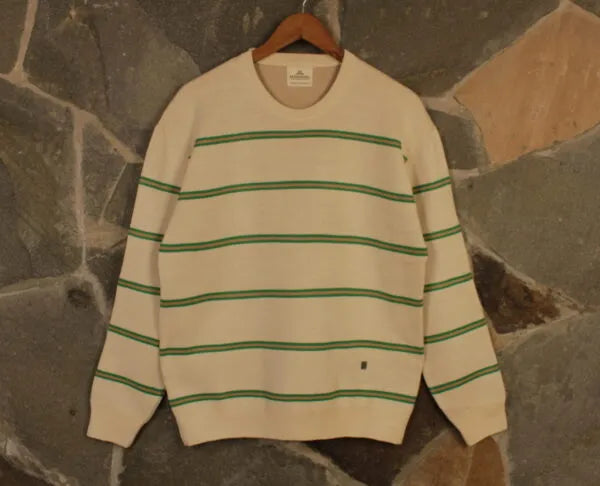 Sweater – Beige / Verde / Raya