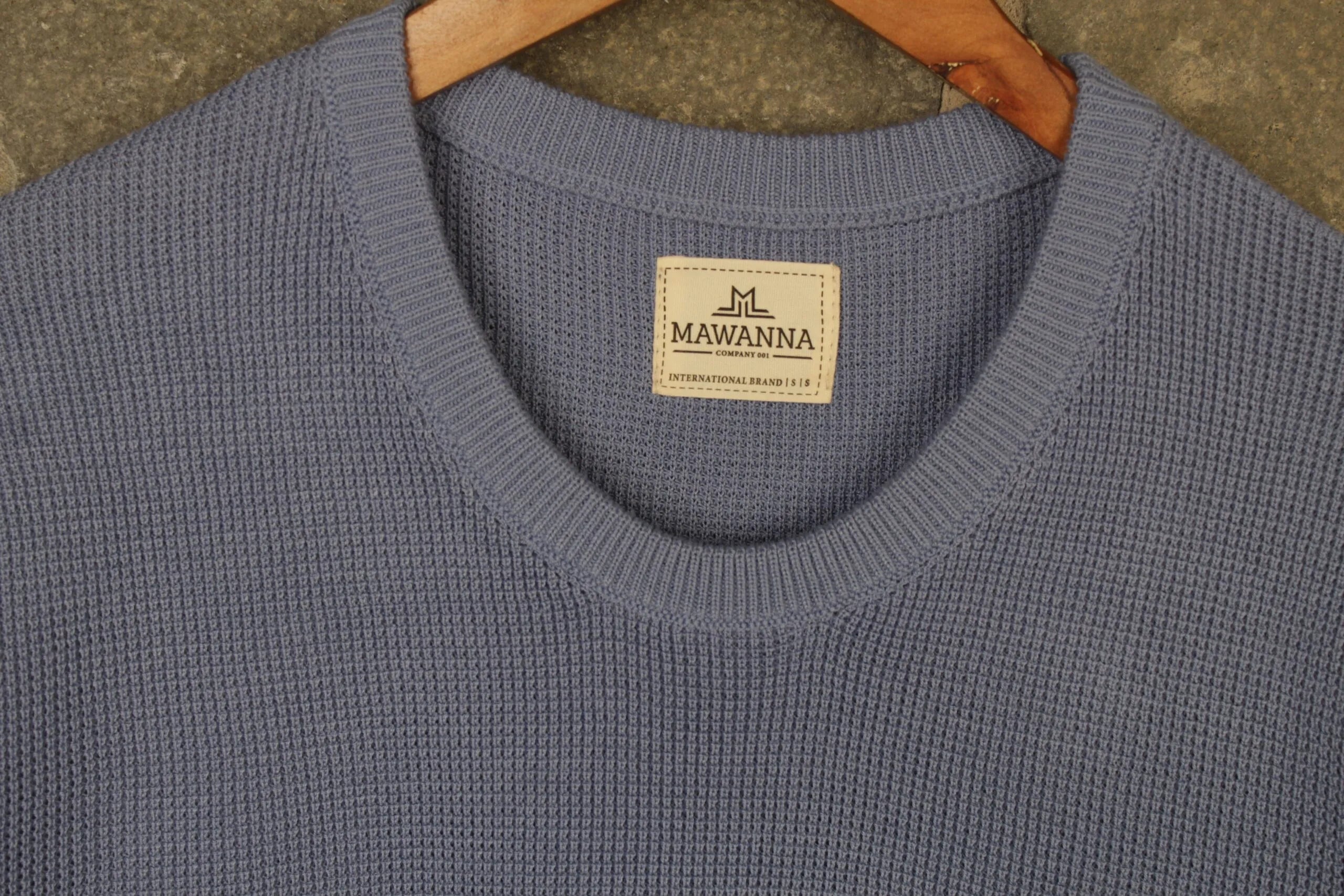 A – Sweater / Azul lavanda