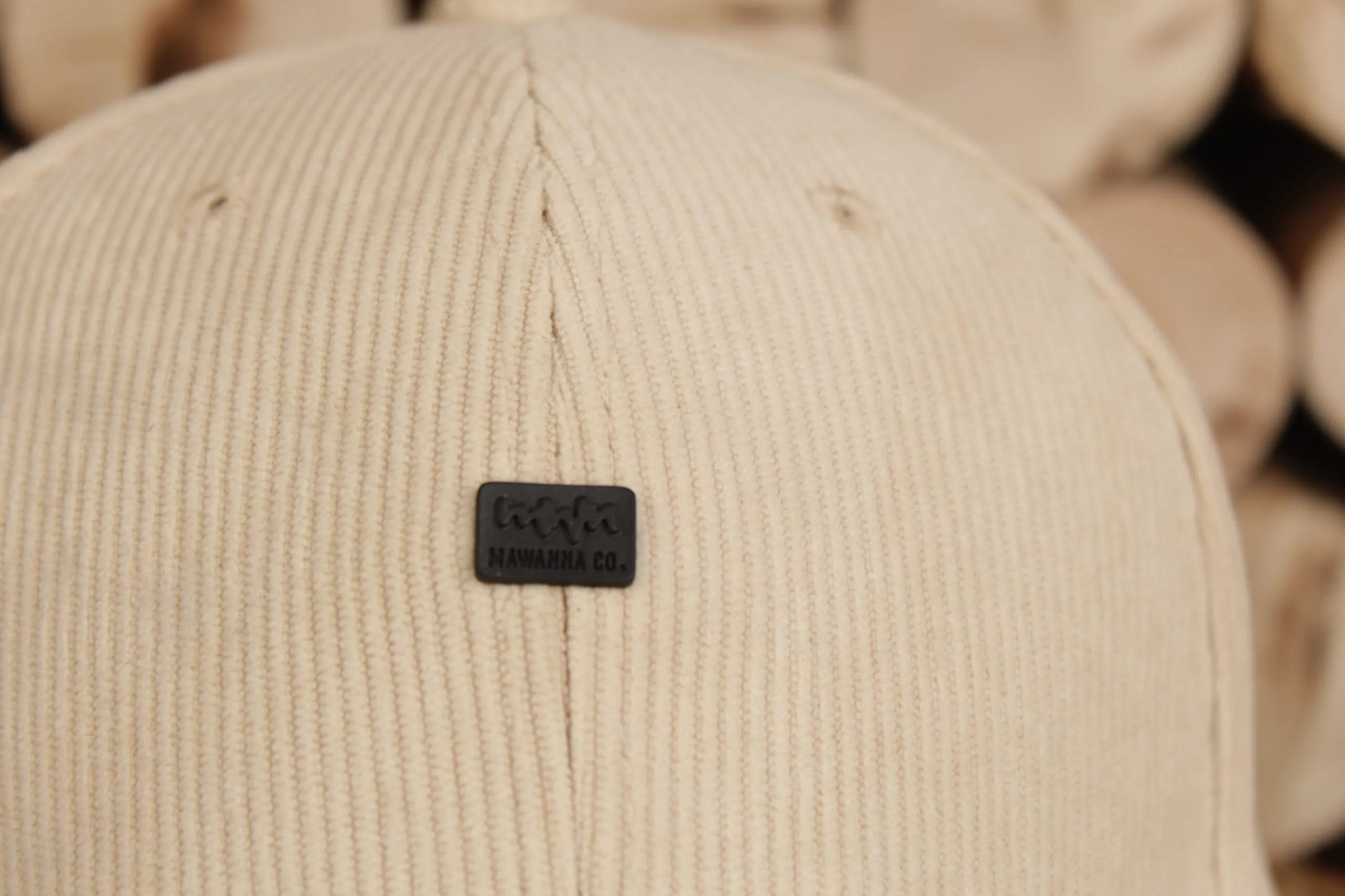 Gorra Corduroy – Beige claro