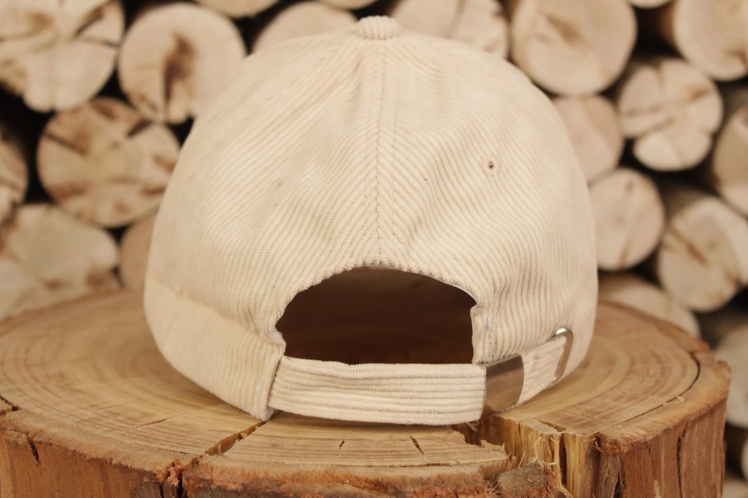 Gorra Corduroy – Beige claro