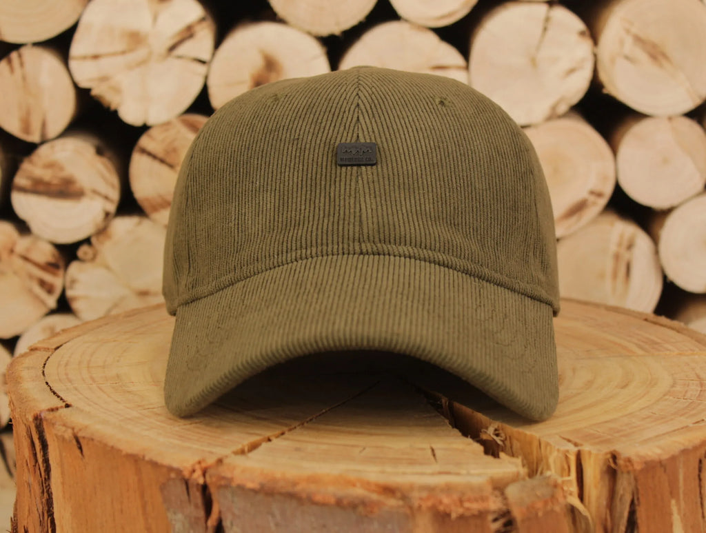 Gorra Corduroy – vrd militar