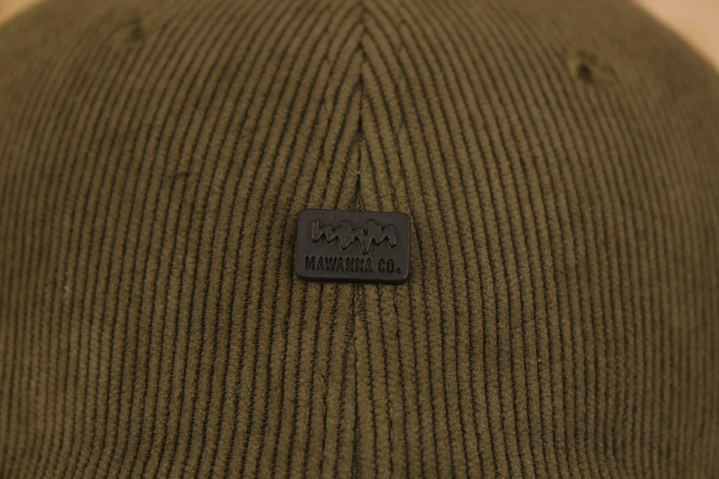 Gorra Corduroy – vrd militar