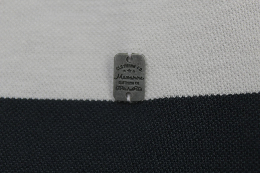 Classic raya – Blanco/rayas anchas